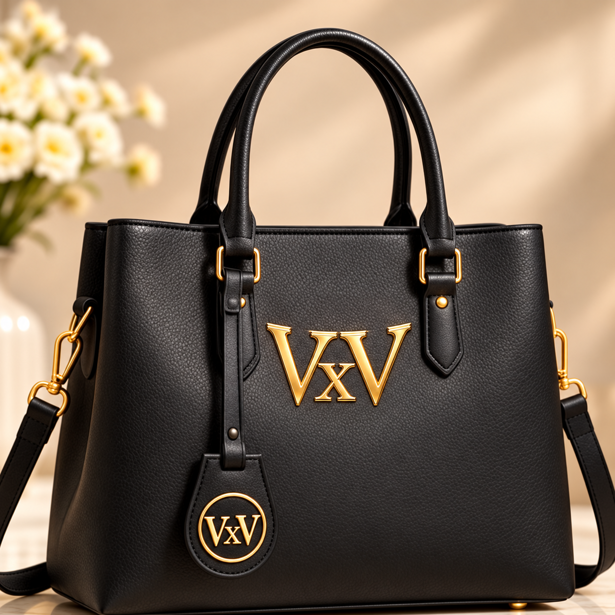VxV Signature Noir Satchel